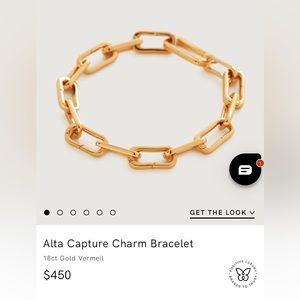 Monica Vinader Alta Charm Bracelet